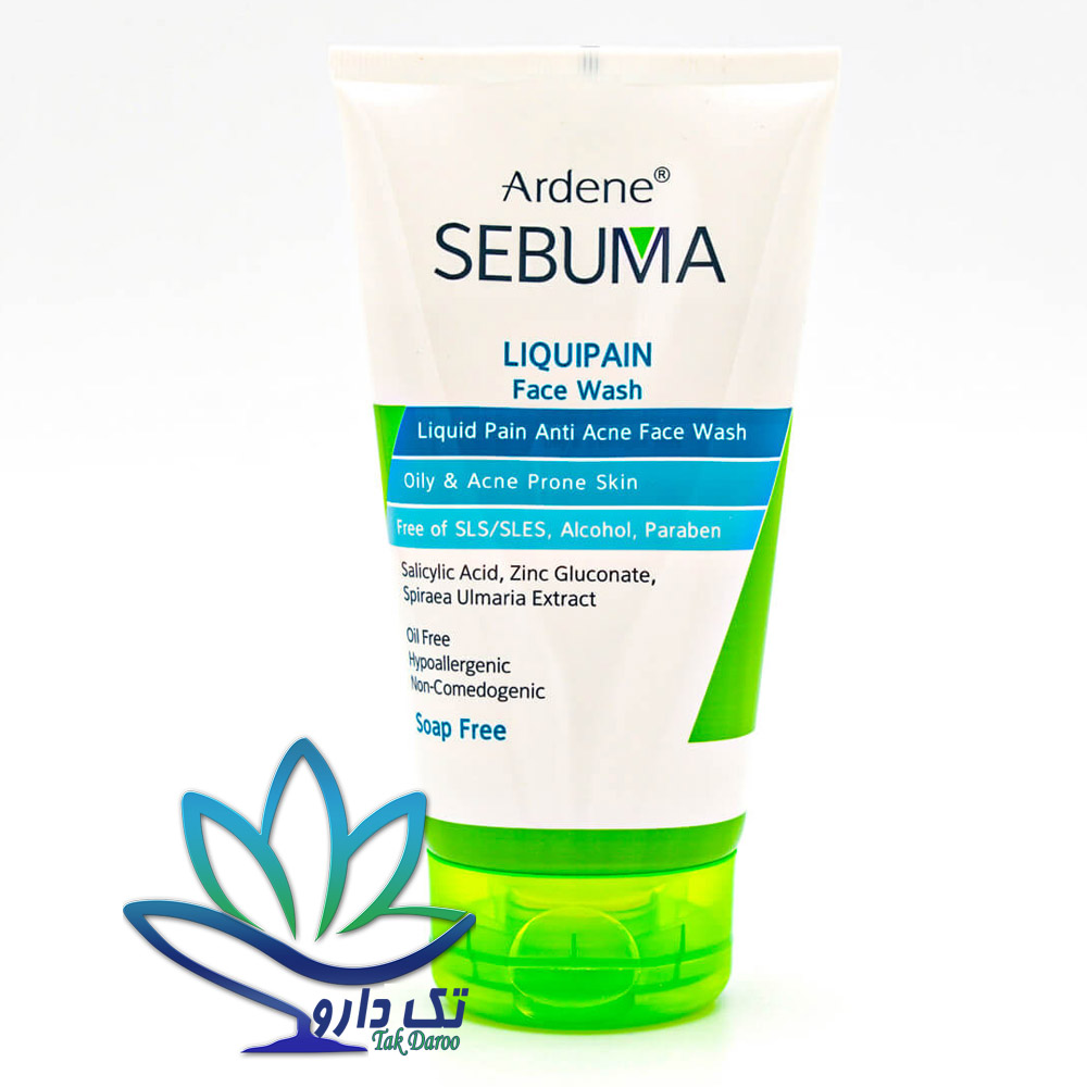 مایع شوینده غیرصابونی صورت سبوما مایع شوینده غیرصابونی صورت سبوما